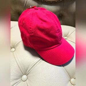 4 Ur' Zize Garment Chino Twill Red Baseball Cap Cotton Fitted Size XL